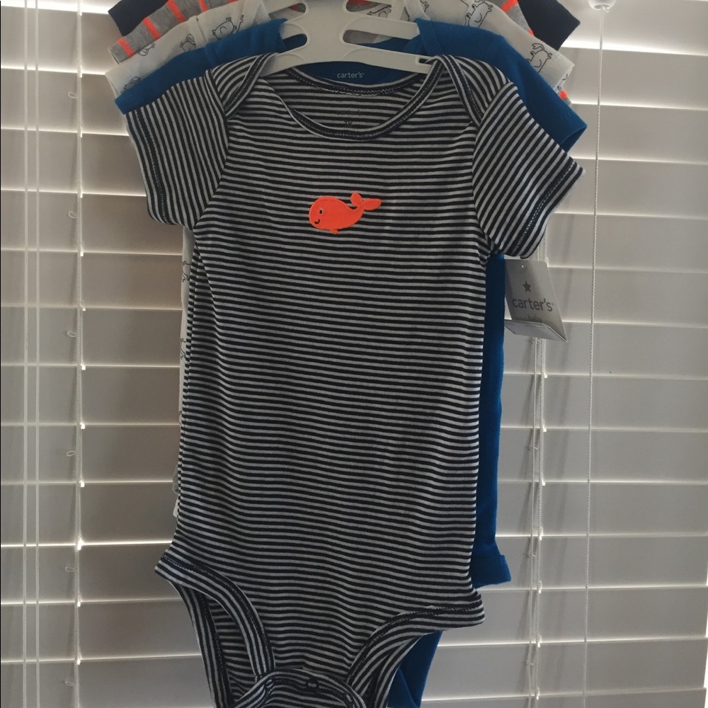NWT! Carters 18 month onesies.